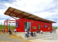 43. Upcycled Shipping Containers are Reborn as Colorful Schoolrooms