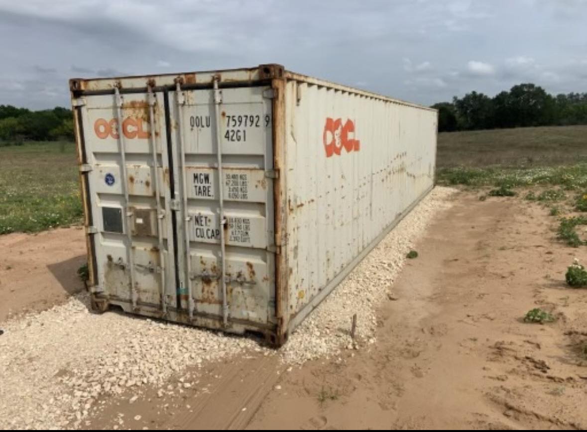 40-foot container example
